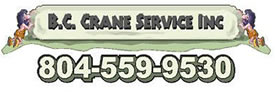 B.C. Crane Service, Richmond, VA
